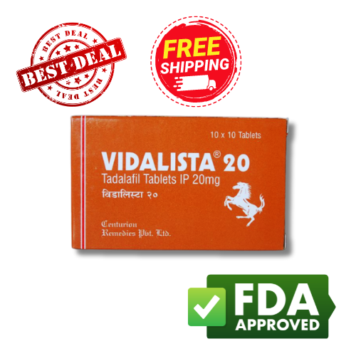 Vidalista 20 mg best for erectile dysfucntion