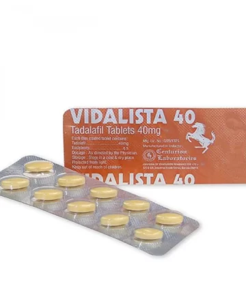 Vidalista 40 pills tadalafil 40