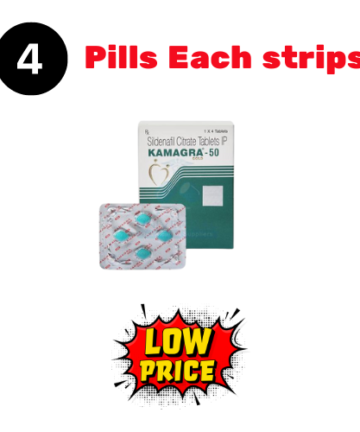 Kamagra 50 mg 4 pills