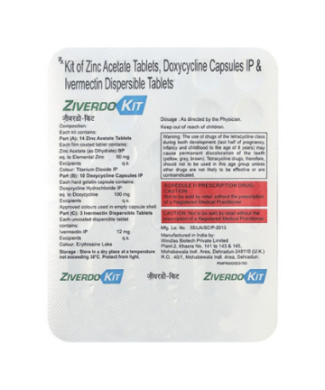 Ziverdo kit useful for anti bacterial issues