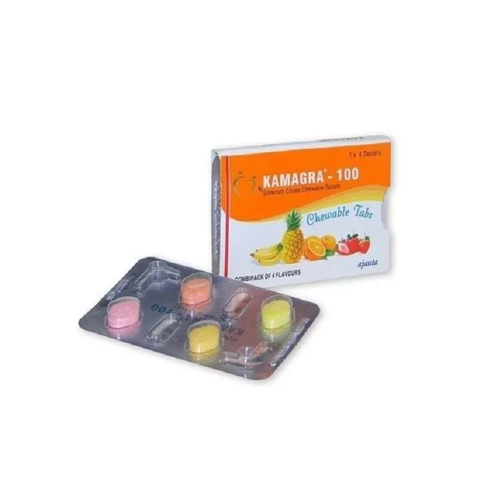 kamagra 100 chewable tablets by ajanta pharma