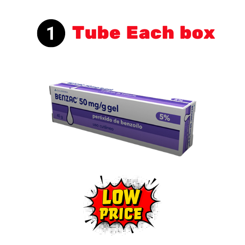 Benzac cream tube