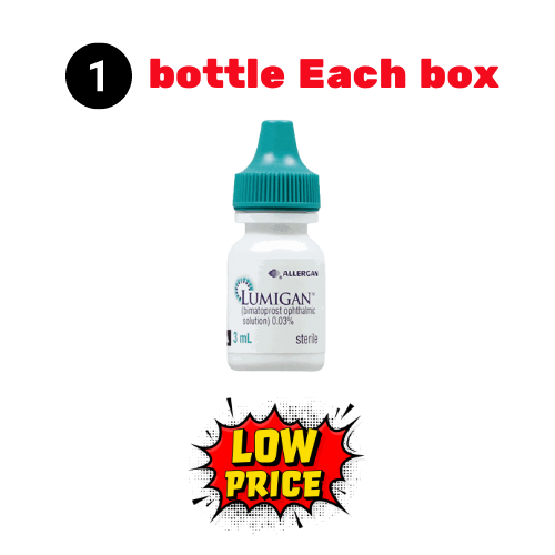 Lumigan eye drop bottle