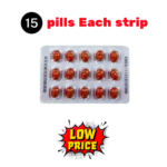 Isotroin 20 mg 15 pills strip