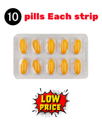Tadalista super active 10 pills strip