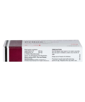 Prilox cream pack