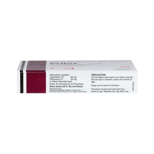 Prilox cream pack