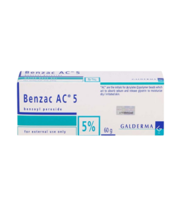 Benzac cream for acne