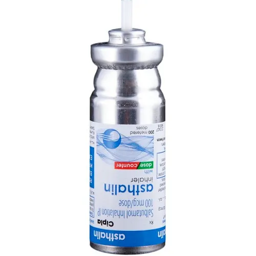 Relief asthma by asthalin inhaler