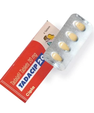 Tadacip 20 mg tadalafil tablet