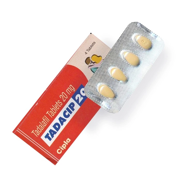 Tadacip 20 mg tadalafil tablet