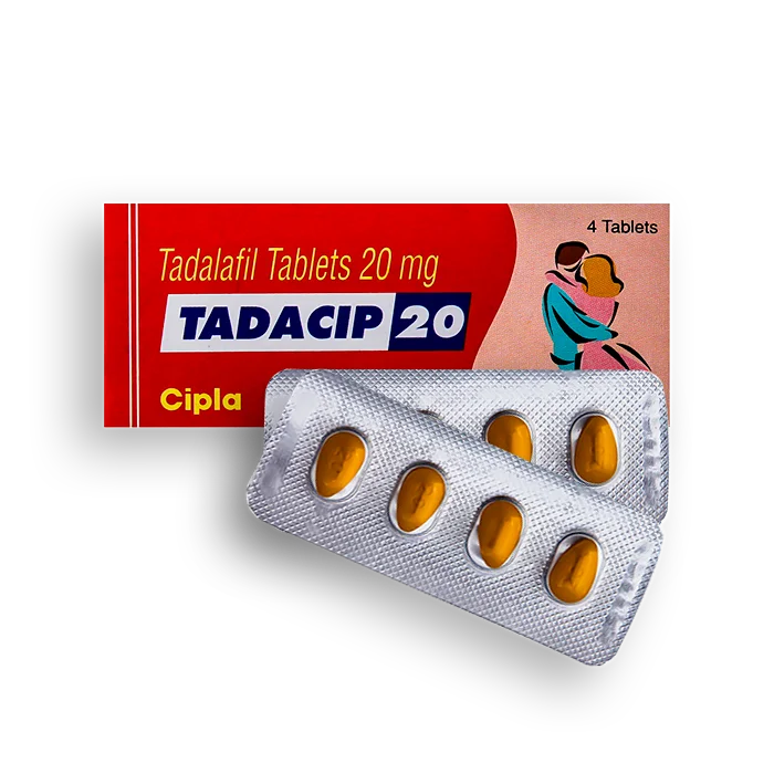 Tadacip 20 mg tadalafil tablet